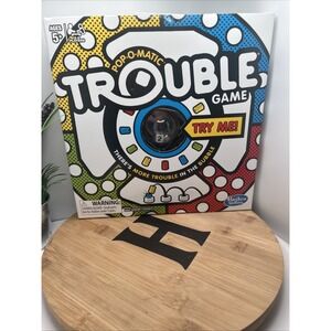 Hasbro Gaming Trouble Board Game Pop-O-Matic Family Game for Kids Ages 5 and Up